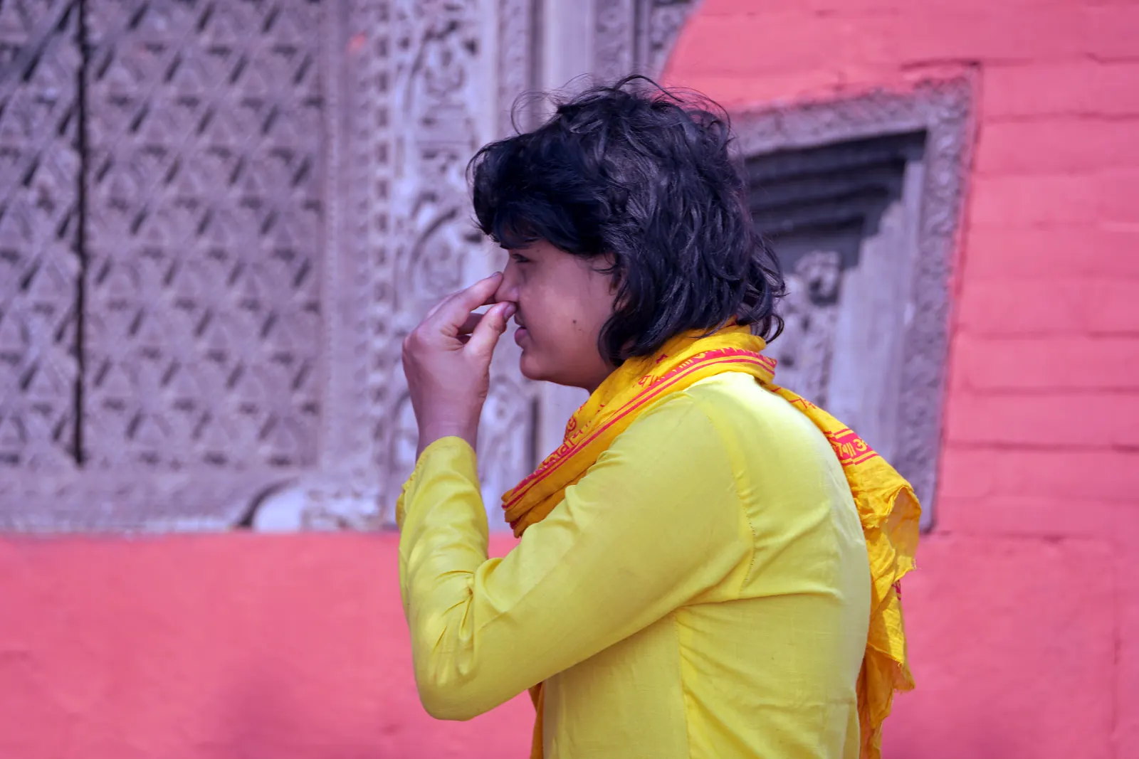 Varanasi, a face